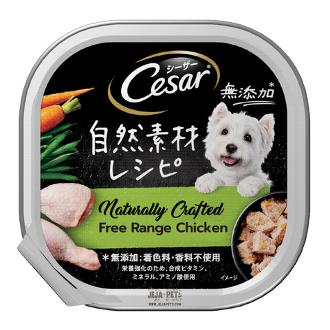 Cesar Naturally Crafted Free Range Chicken Wet Dog Food - 85g