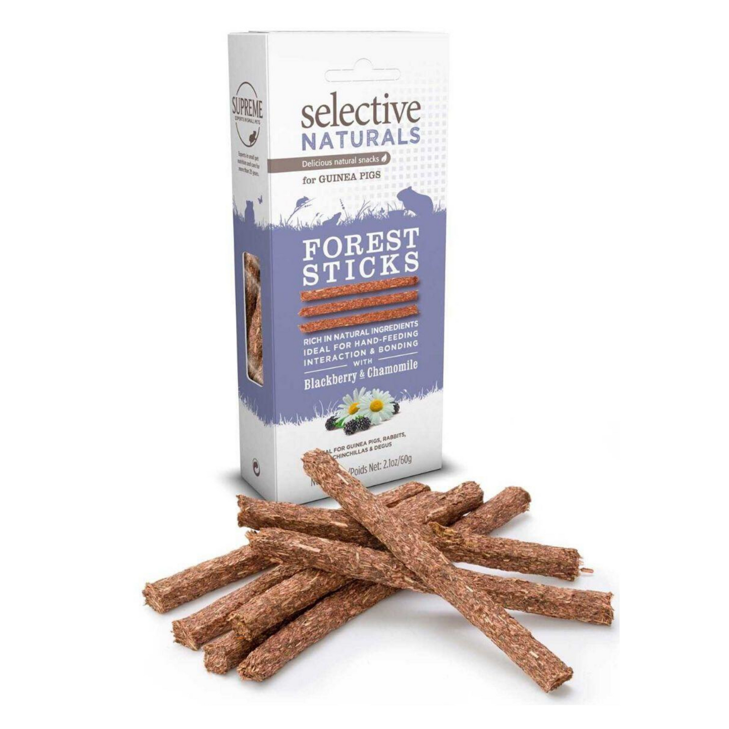 Supreme Selective Naturals Forest Sticks (Blackberry & Chamomile) - 60g