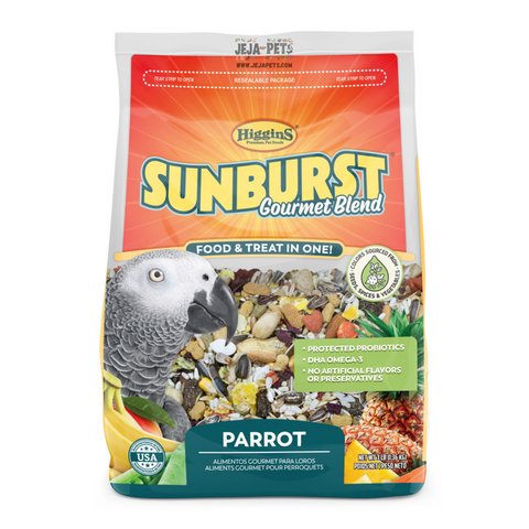 Higgins Sunburst® Gourmet Blend Parrots - 1.36kg