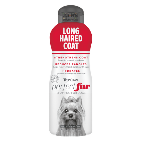 Tropiclean Perfect Fur Long Haired Coat Shampoo for Dogs - 473ml