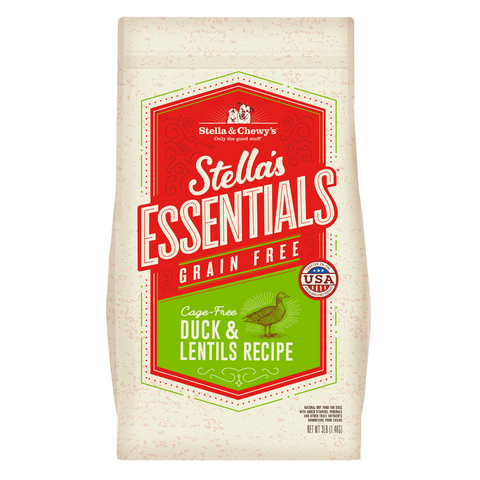 [DISCONTINUED] Stella & Chewy’s Stella's Essentials Grain Free (Cage Free Duck and Lentils) - 1.36kg / 11.34kg