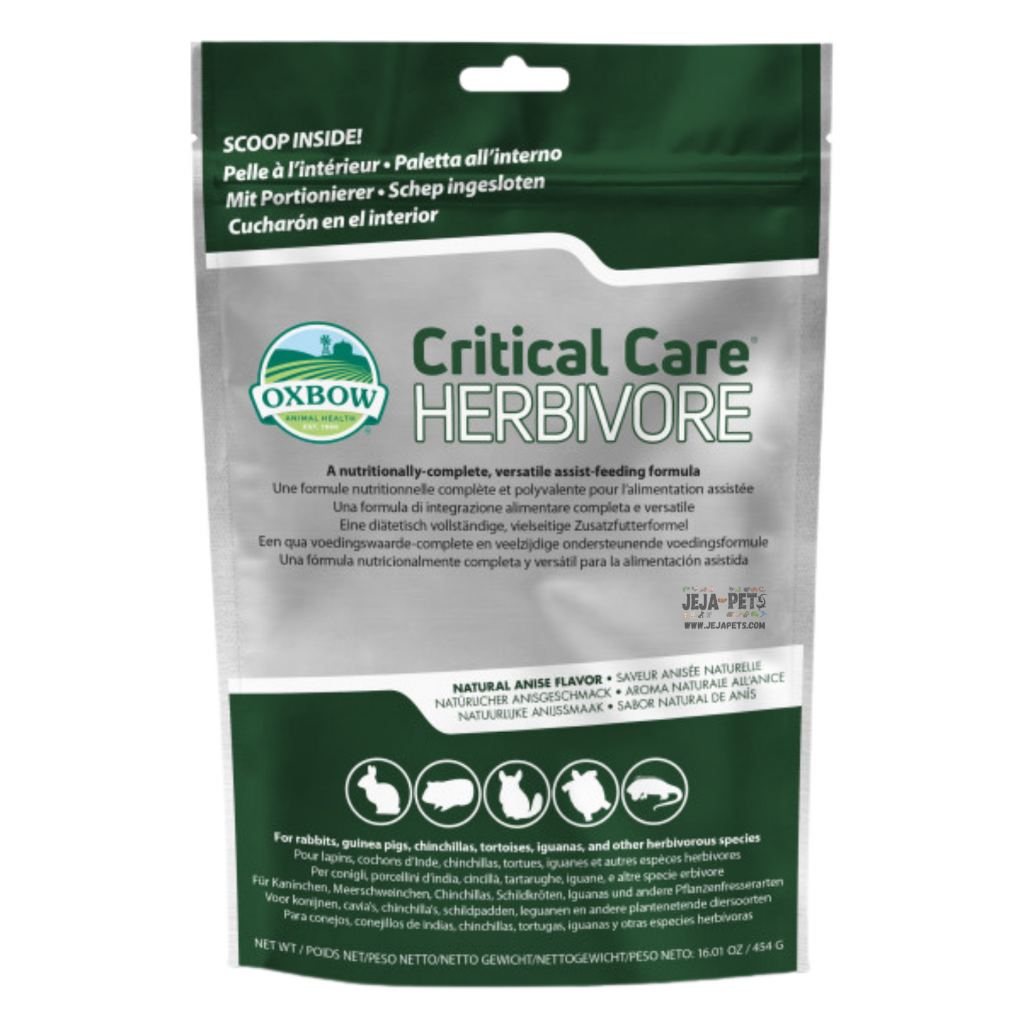 Oxbow Critical Care for Herbivores (Anise Flavour) - 36g / 454g