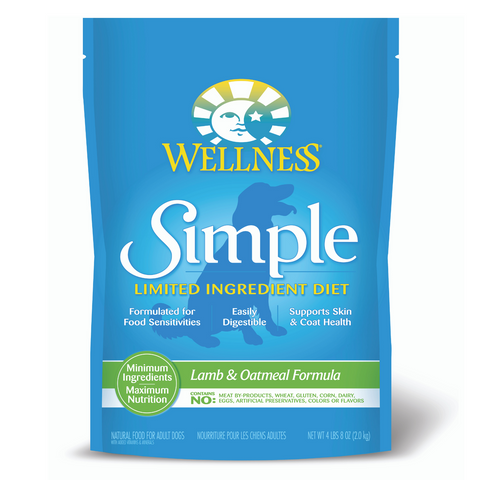 Wellness Simple Limited Ingredients (Lamb & Oatmeal) - 2kg / 10.89kg