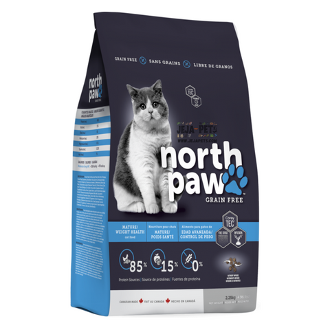 [DISCONTINUED] North Paw Chicken & Herring (Mature / Weight Health Cat Food) - 2.25kg