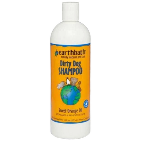 Earthbath Dirty Dog Shampoo (Sweet Orange Oil) - 472ml / 3785ml