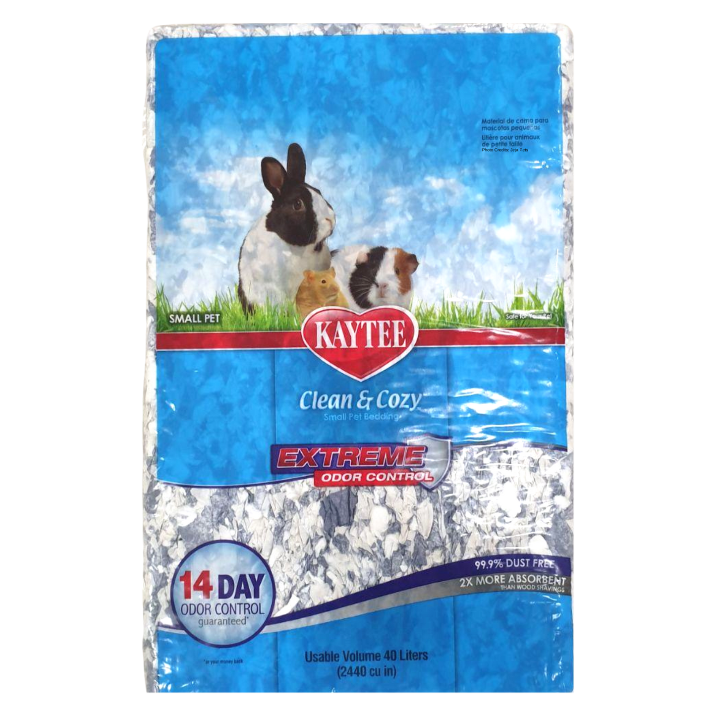 Kaytee Clean & Cozy Bedding (Extreme Odour) - 40L (2440cu)