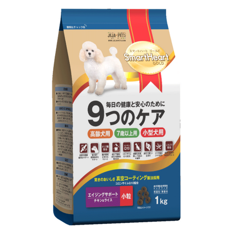 SmartHeart Gold Dry Dog Food 9cares Senior 7+ Formula - 1kg