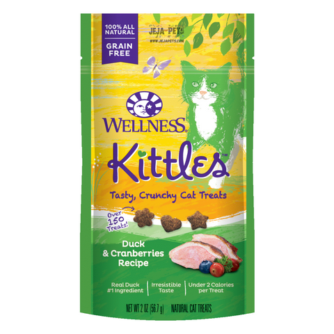 Wellness Kittles™ (Duck & Cranberries) Cat Treats - 56g