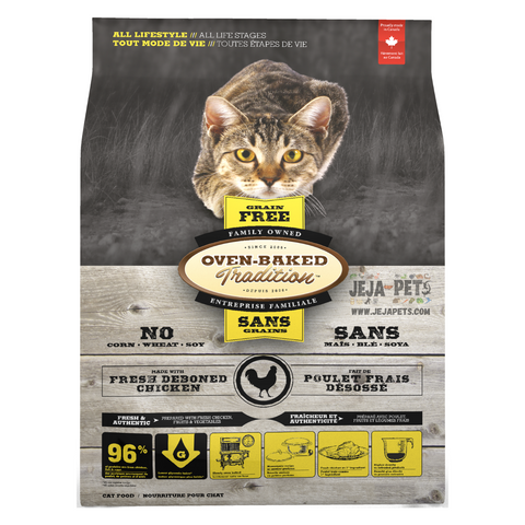 Oven-Baked Tradition Grain Free (Chicken) for Cats - 1.13kg / 4.5kg