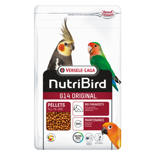 Versele-Laga NutriBird G14 Original complete parakeet pellets Singapore