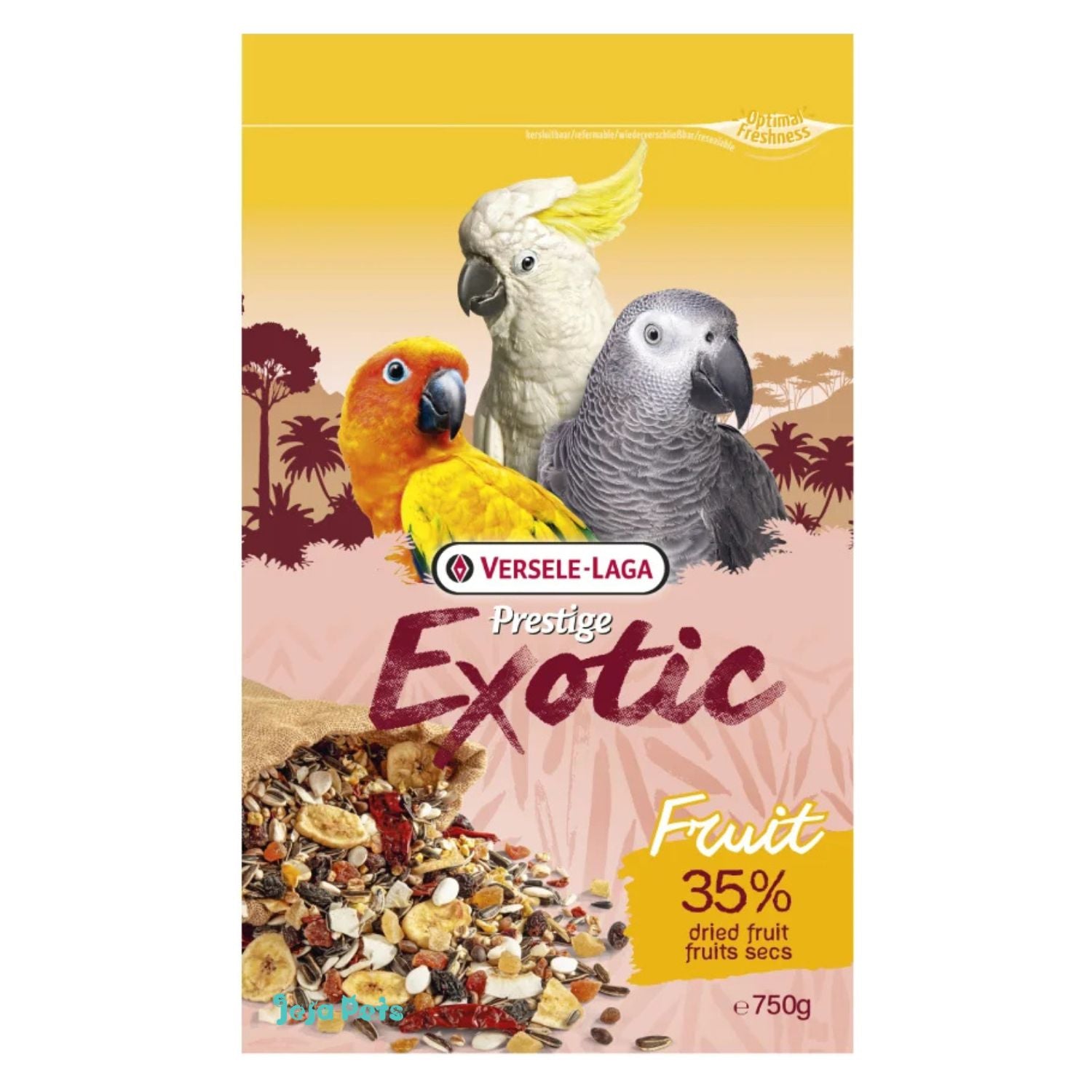Versele-Laga Prestige Premium Exotic Parrots Fruit Mix for pet parrots