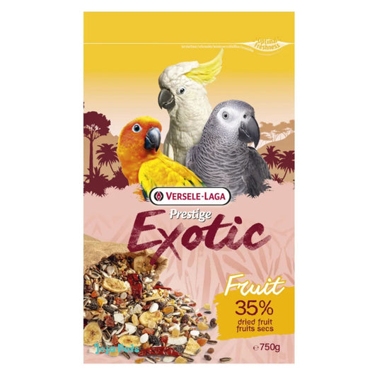 Versele-Laga Prestige Premium Exotic Parrots Fruit Mix for pet parrots