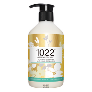 1022 Green Pet Soothing Shampoo for Dogs - 310ml / 4L