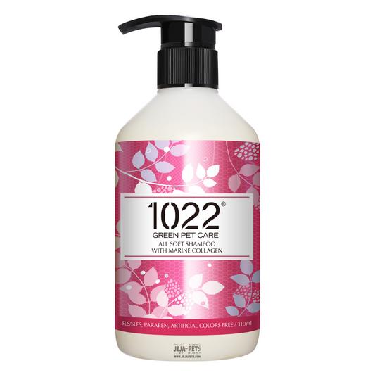 1022 Green Pet Care All Soft Shampoo for Dogs - 310ml / 4L