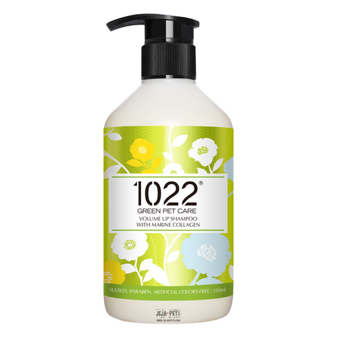 1022 Green Pet Care Volume Up Shampoo for Dogs - 310ml / 4L