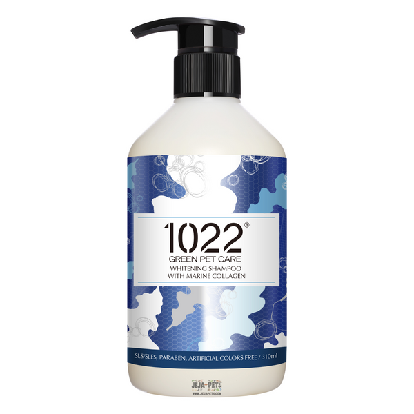 1022 Green Pet Care Whitening Shampoo for Dogs - 310ml / 4L