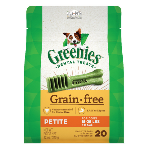 Greenies™ Grain Free Petite Dog Dental Treats - 340g