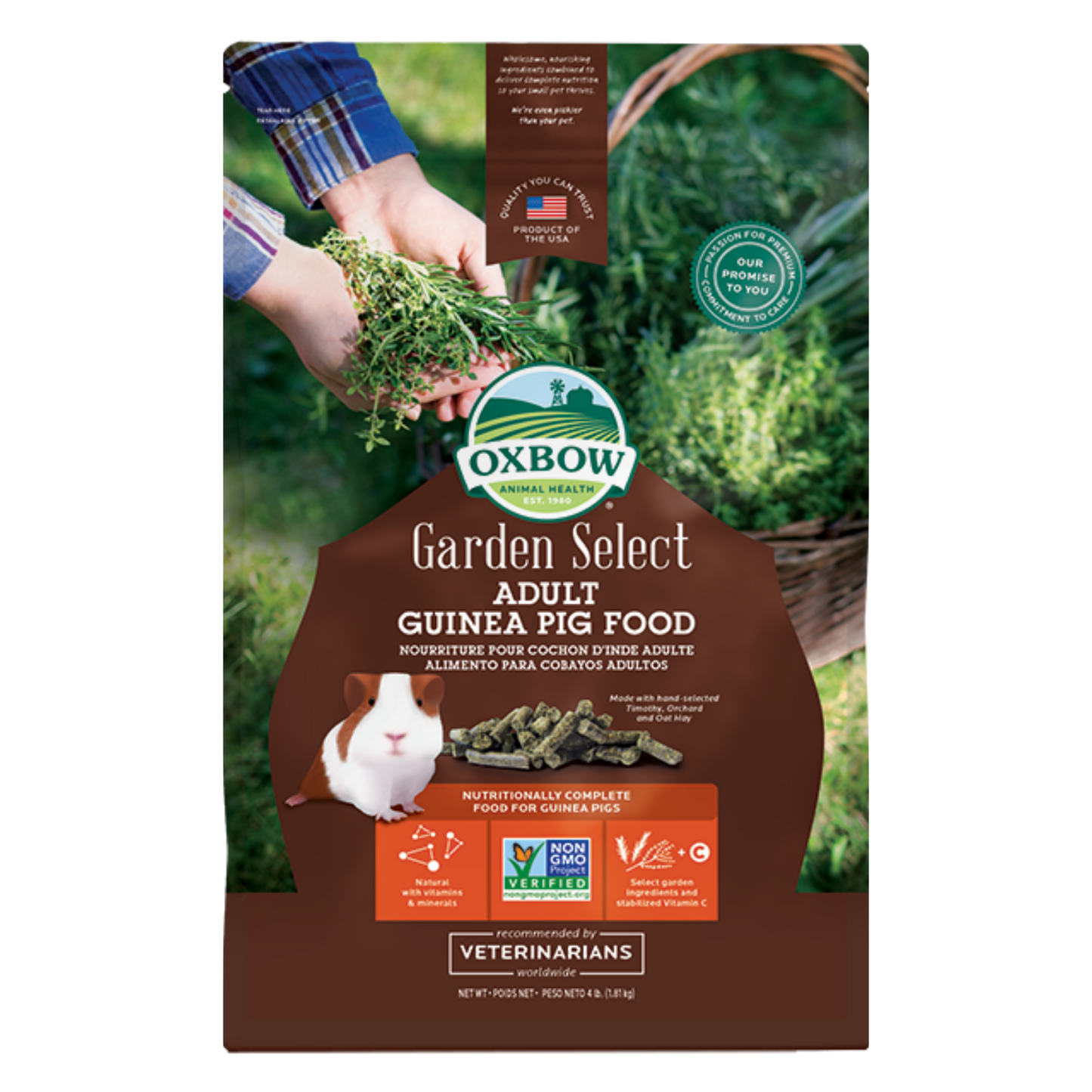 Oxbow Garden Select Adult Guinea Pig - 1.81kg / 3.62kg