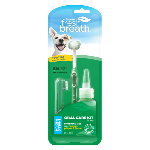 Tropiclean Fresh Breath Oral Care Kit - Small & Medium / Large