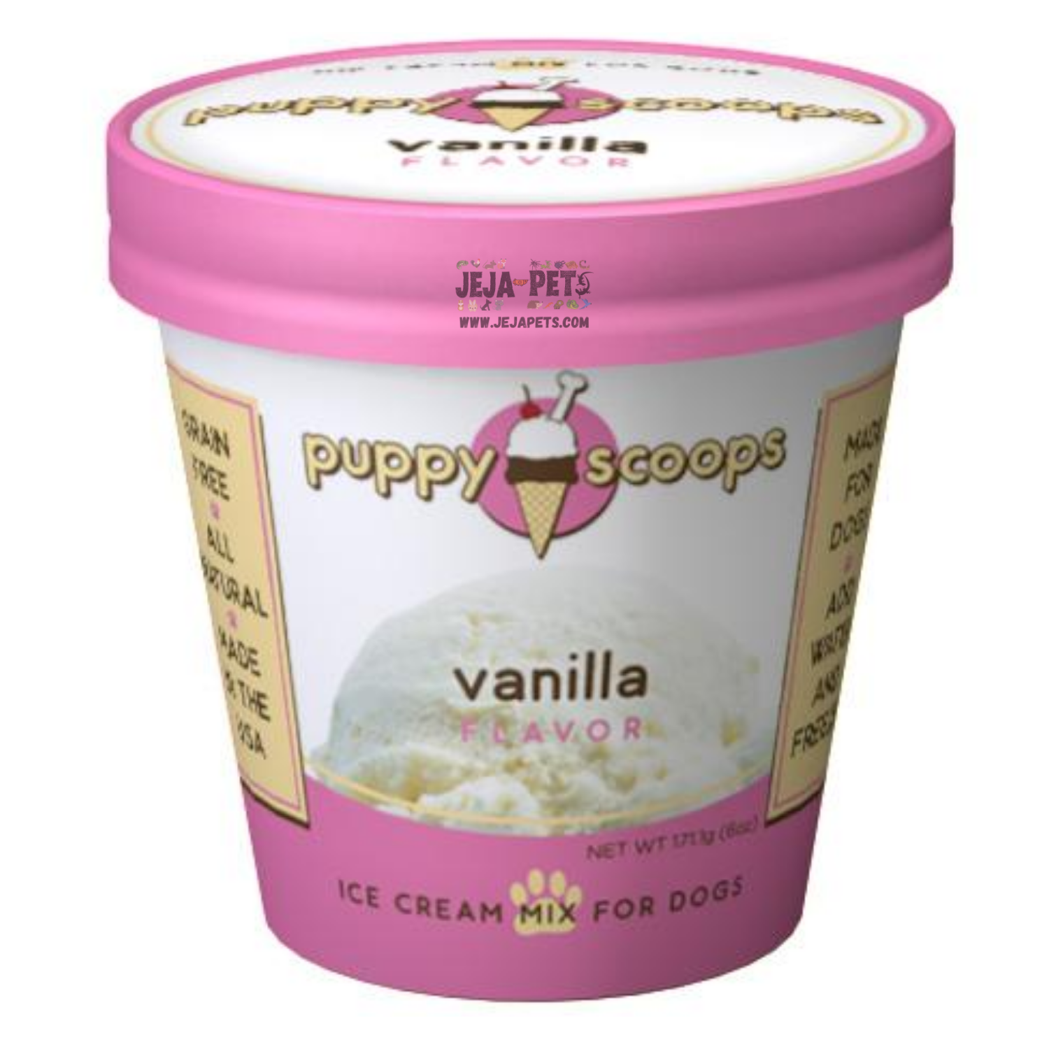 [DISCONTINUED] Puppy Cake Puppy Scoops Ice Cream Mix (Vanilla) - 65g / 130g