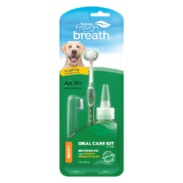 Tropiclean Fresh Breath Oral Care Kit - Small & Medium / Large