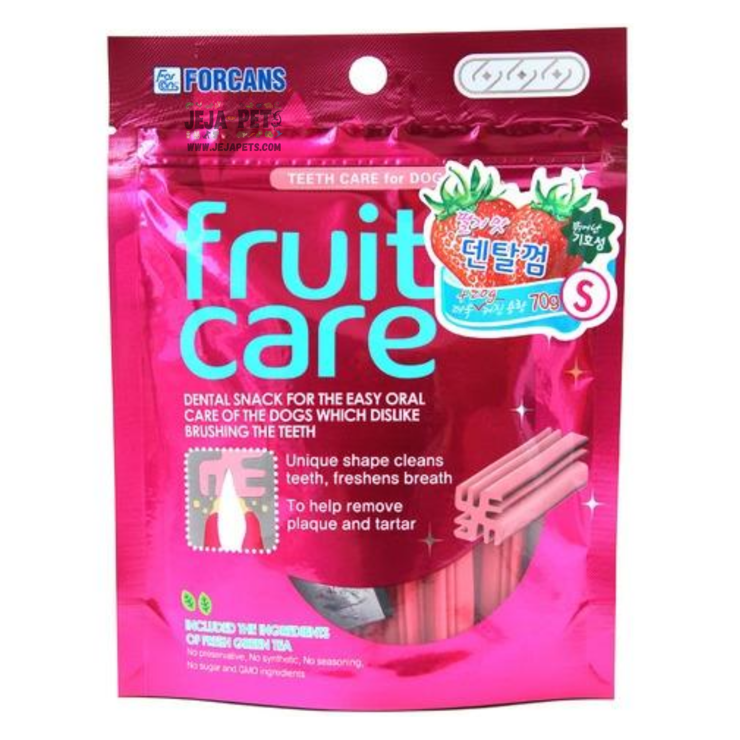 [DISCONTINUED] Forcans Fruit Care Strawberry - S / M (70g)
