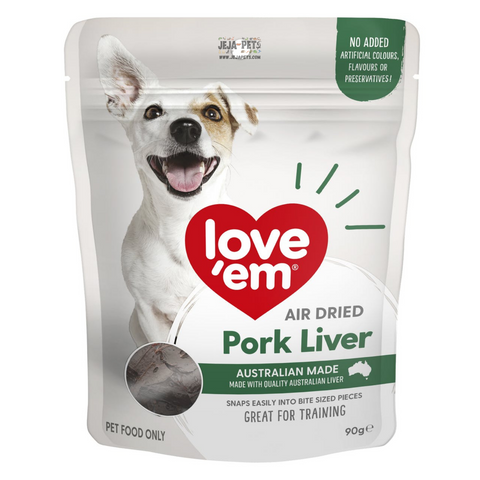 Love'em Air Dried Pork Liver - 90g / 200g