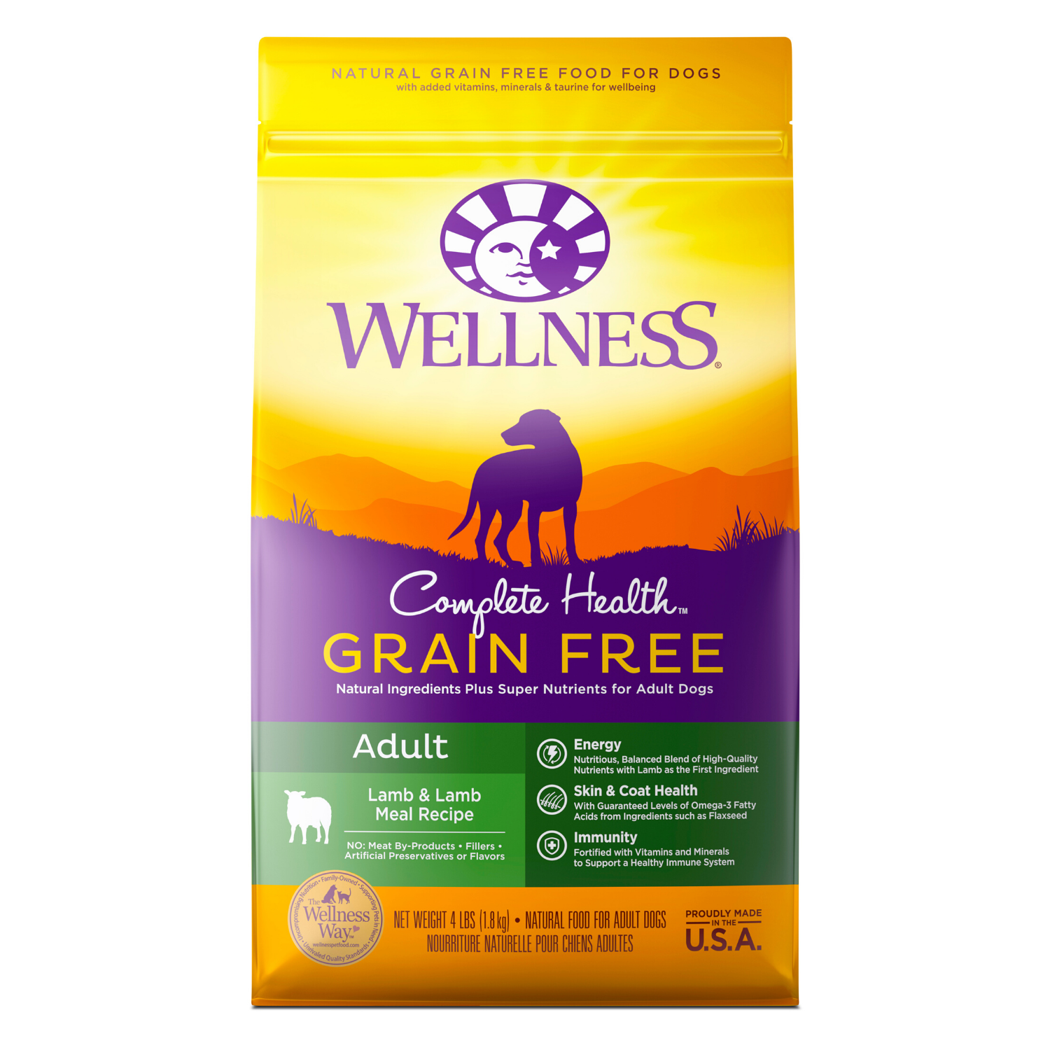 Wellness Complete Health Grain Free for Adult - (Lamb and Lamb Meal) - 1.81kg / 5.44kg / 10.89kg