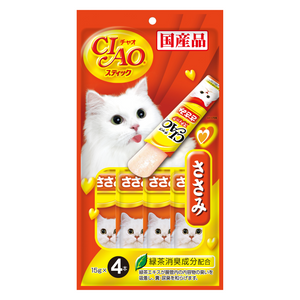 Ciao Stick Chicken Fillet in Jelly - 15g x 4