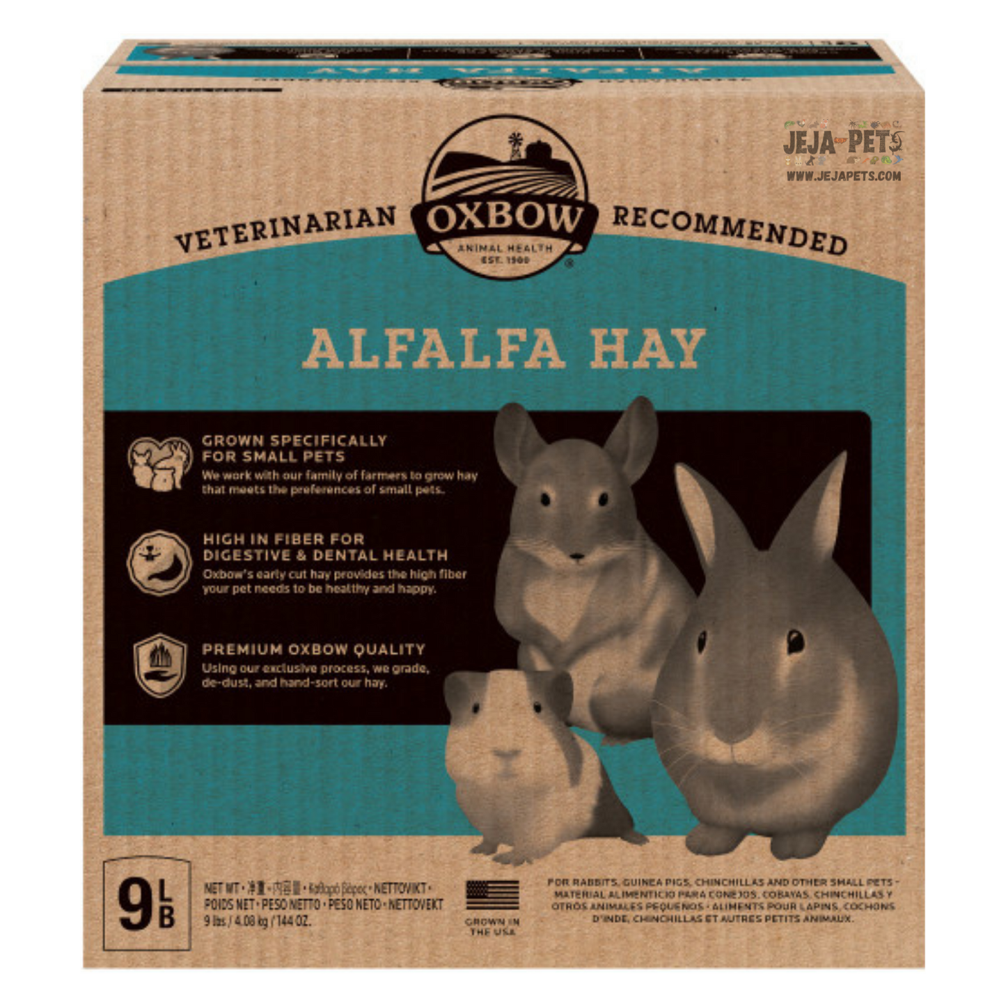 Oxbow Alfalfa Hay - 425.25g / 1.13kg / 4.08kg