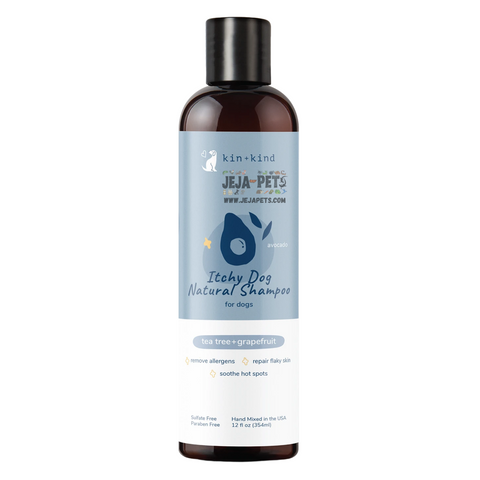 Kin+Kind Itchy Pet Natural Shampoo (Tea Tree + Grapefruit) - 354ml / 1 Gallon