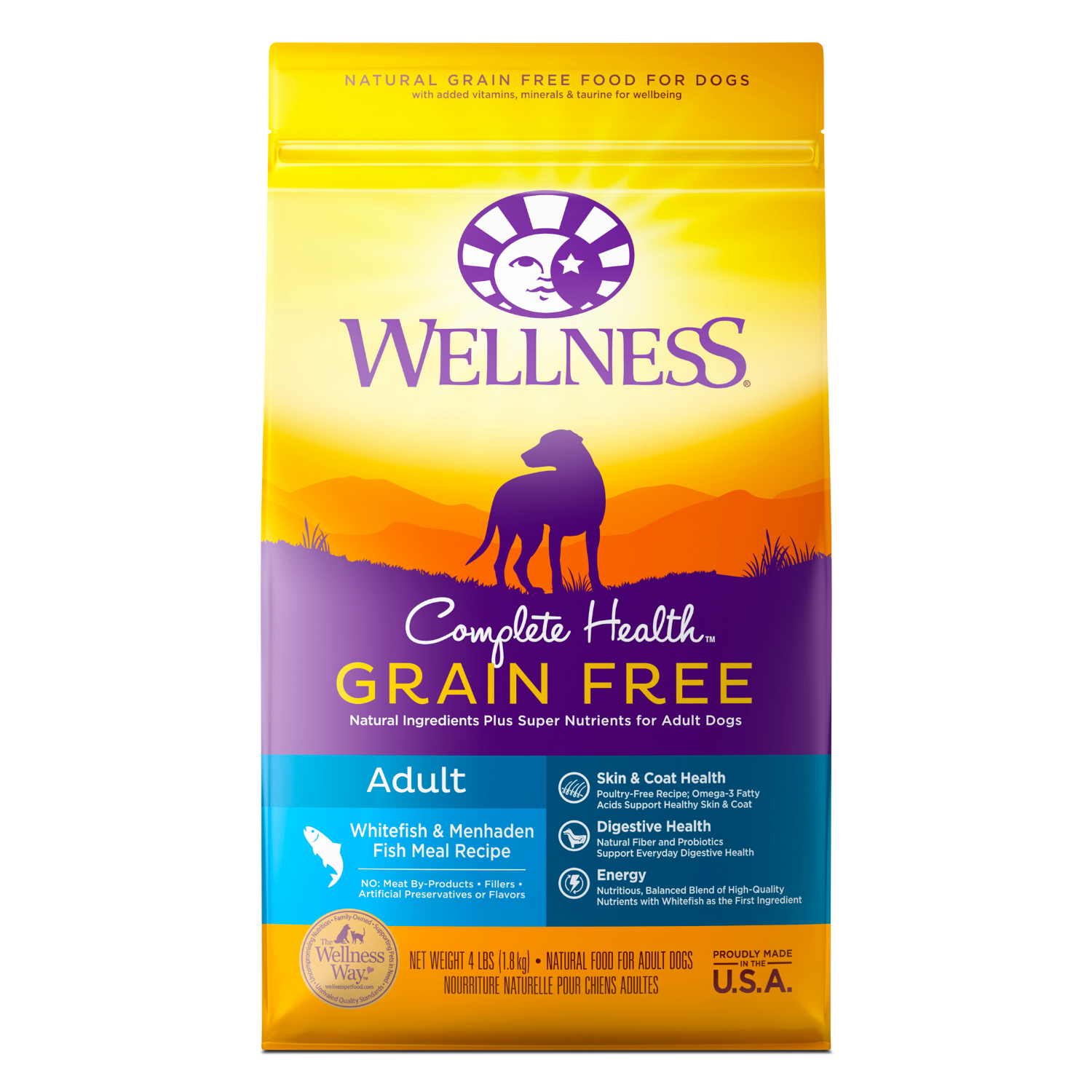 Wellness Complete Health Grain Free for Adult - (Whitefish and Menhaden Fish Meal) - 1.81kg / 10.89kg