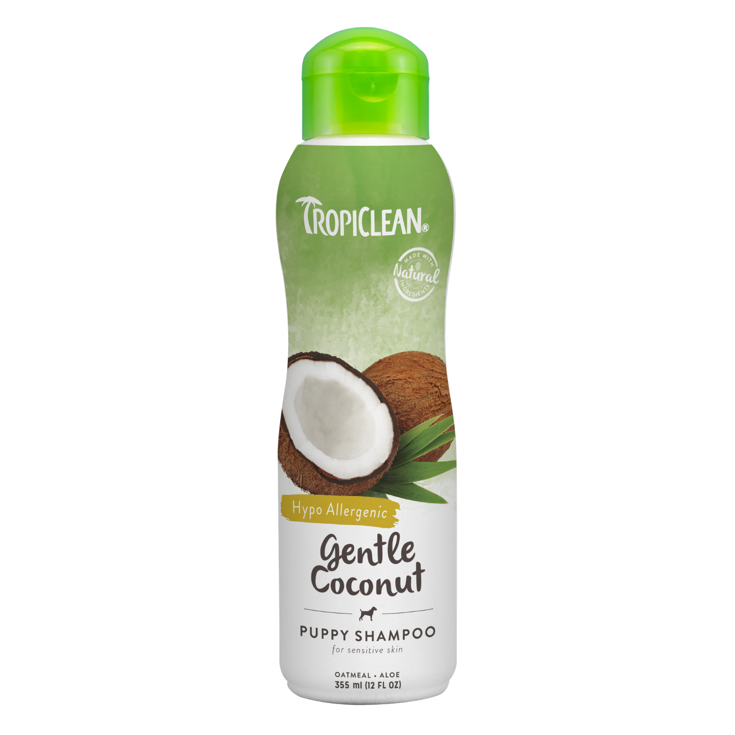 Tropiclean Gentle Coconut Puppy Shampoo (Hypoallergenic) - 355ml
