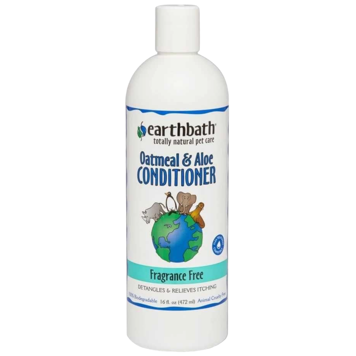 Earthbath Oatmeal & Aloe Conditioner (Fragrance Free)  - 472ml / 3785ml