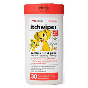 Petkin Itch Wipes - 30ct