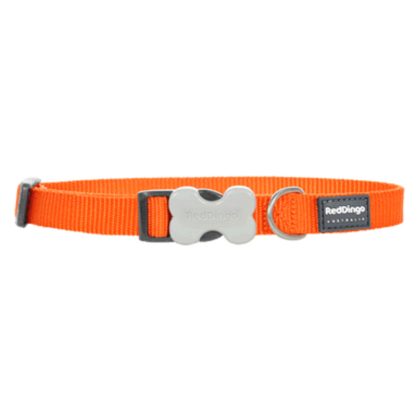 Red Dingo Bucklebone Collar - Classic Range (Orange)