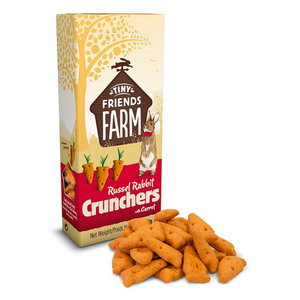 Supreme Tiny Farm Friends Treat Russel Rabbit Crunchers with Carrot - 120g