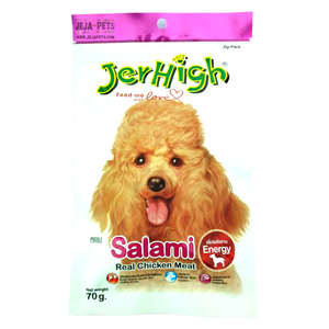 [DISCONTINUED] JerHigh Salami with Real Chicken Meat - 70g
