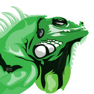 Reptiles Pet Portrait (Cartoon Illustration)