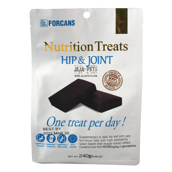 Forcans Nutrition Treats Hip & Joint - 240g