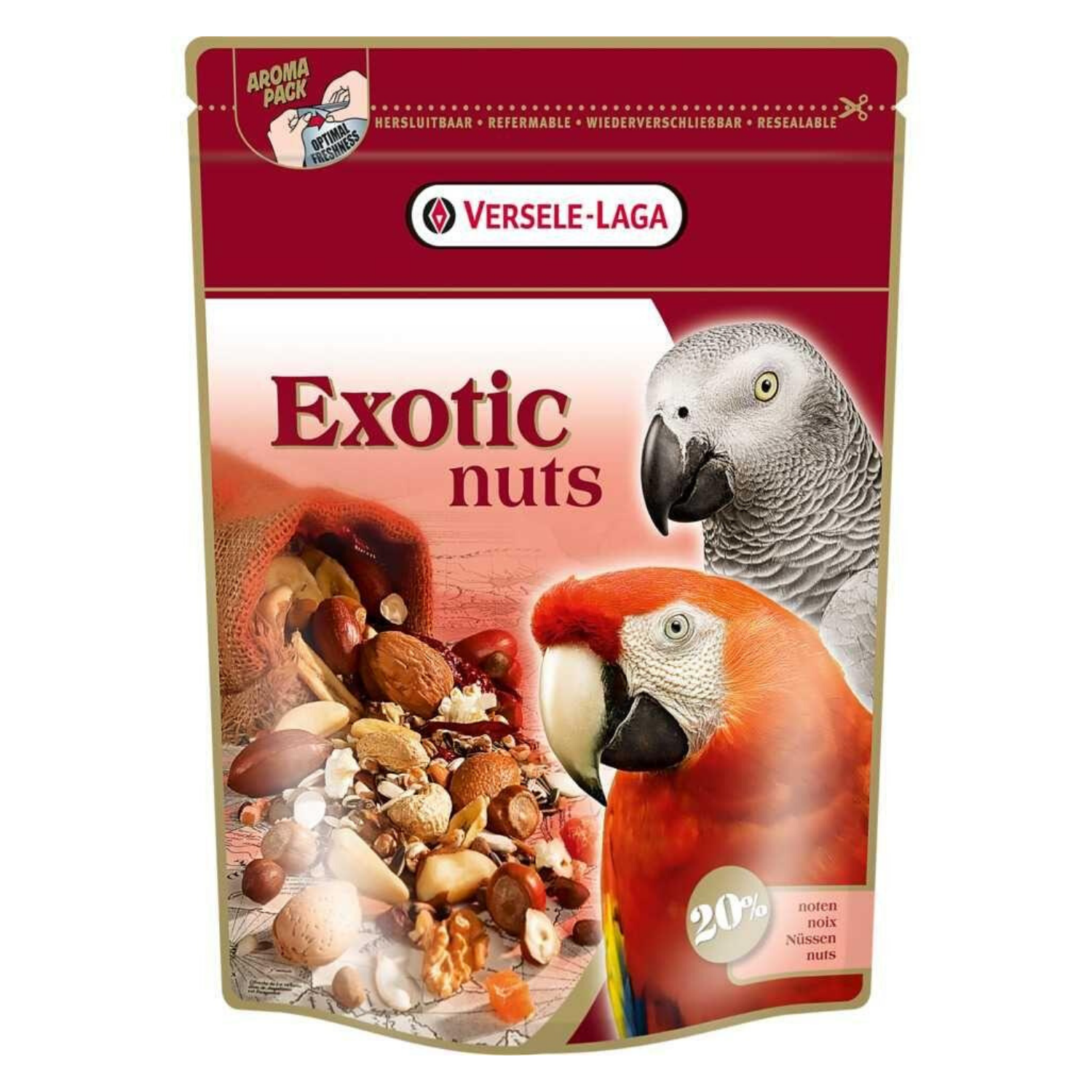 Versele Laga Parrots Exotic Nuts Mix - 750g