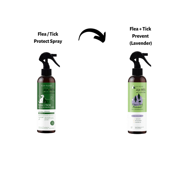 Kin+Kind Flea and Tick Protect Spray (Lavender) - 354ml
