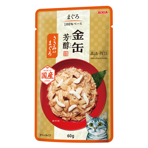 Aixia Kin-Can Rich Pouch Tuna with Chicken Fillet - 60g