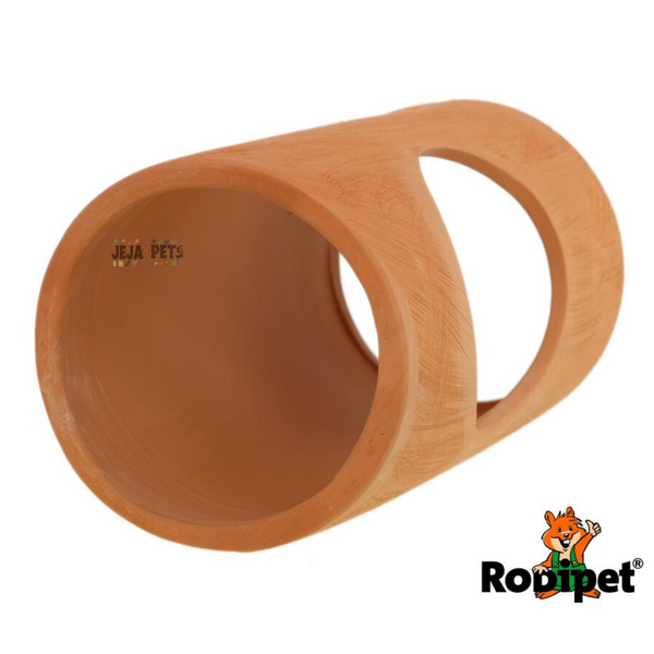 Rodipet EasyClean TERRA Ceramic Tube with Side Entrance - 20cm