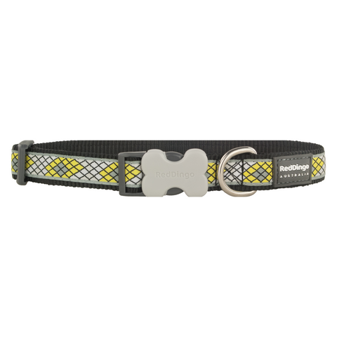 Red Dingo Bucklebone Collar - Monty Range (Monty Black)