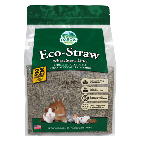 Oxbow Eco-Straw Litter - 3.62kg / 9.07kg