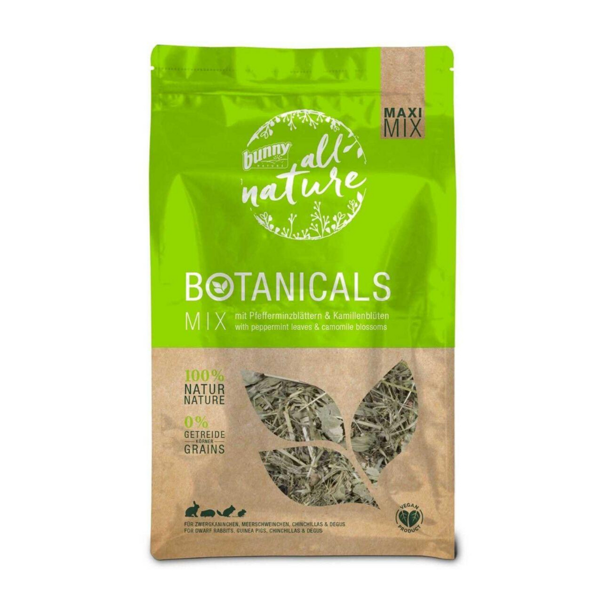 Bunny Nature Botanicals Maxi Mix (Peppermint Leaves & Chamomile Blossoms) - 400g