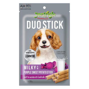 JerHigh Milky with Purple Sweet Potato Duo Stick - 50g