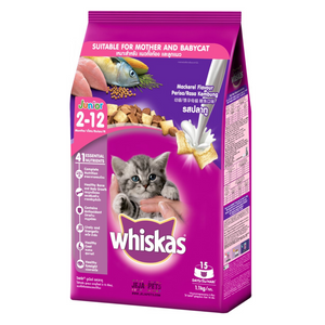 Whiskas Junior Mackerel Cat Dry Food - 1.1kg