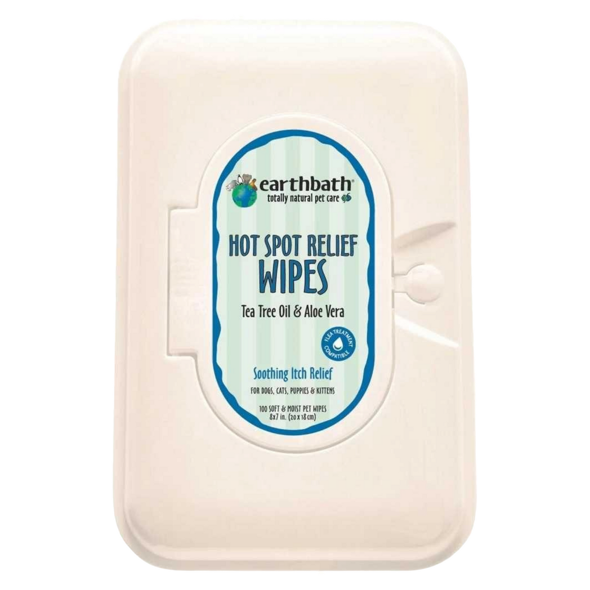 Earthbath Hot Spot Wipes - 100 Wipes